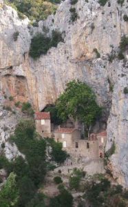 Ermitage dans les gorges de Galamus