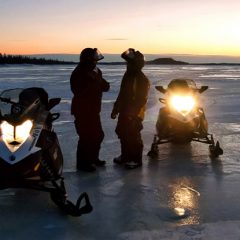 Motoneige dans la région de Montréal