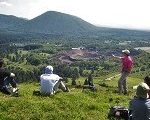 balade et randonnée dans les volcans d auvergne pariou pavin puy de dome