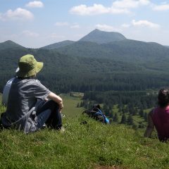 Randonnée dans les volcans d’Auvergne