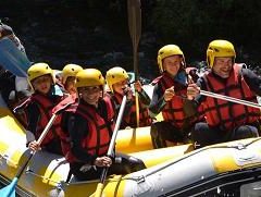 Le rafting