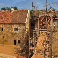 chantier médiéval de Guedelon