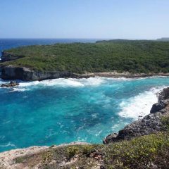 Lagon Porte d’enfer en Guadeloupe