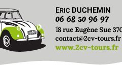 2CV TOUR’S  VISITEZ LA TOURAINE EN 2CV!